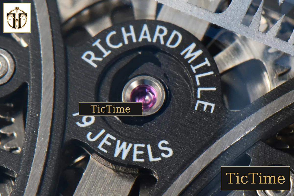 Transparent Case Tourbillon RM053-02 44.5mm JBF Ice Blue Rubber Strap — foto 24