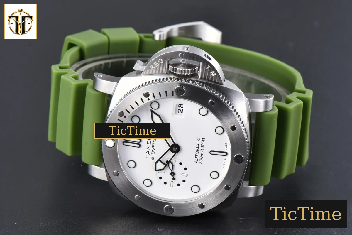 PAM1226 44mm TTF White Dial Rubber Strap P9010 — foto 13
