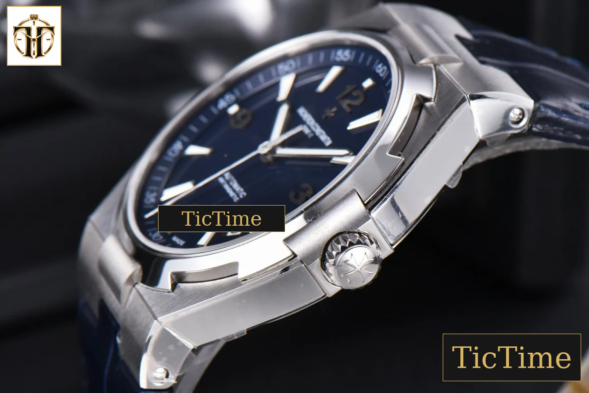 Overseas 47040 42mm MKF Blue Dial Leather Strap 9015 — foto 13