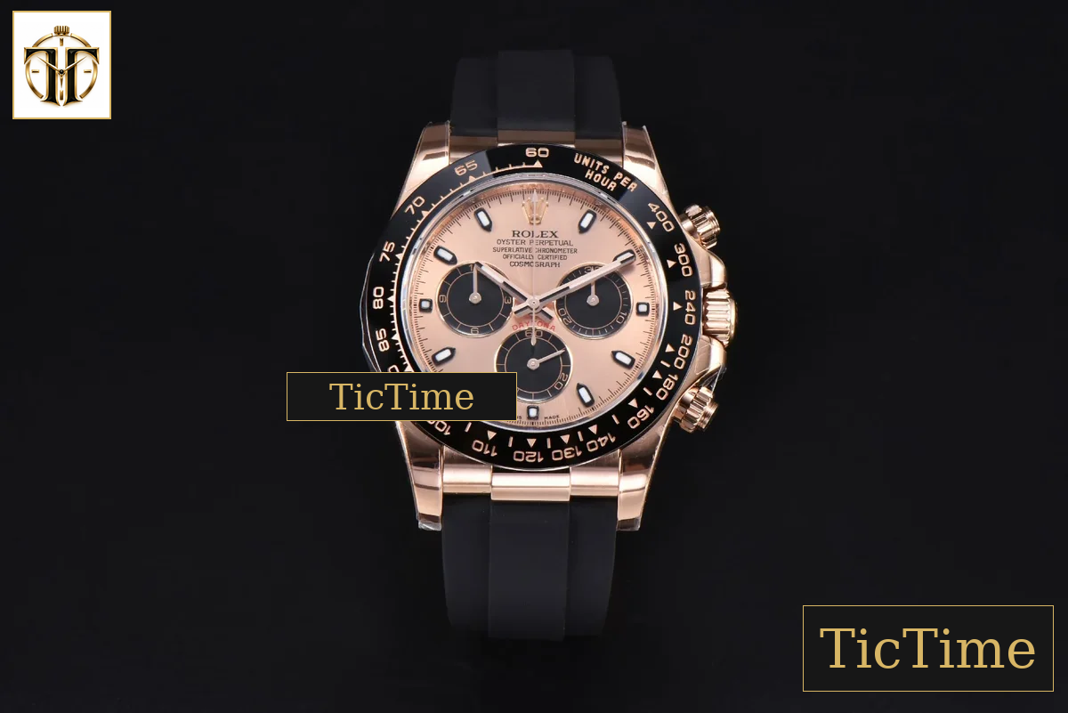 Daytona 116515 40mm ZF RG RG Black Subdial Oysterflex Strap SH4130 — foto 2