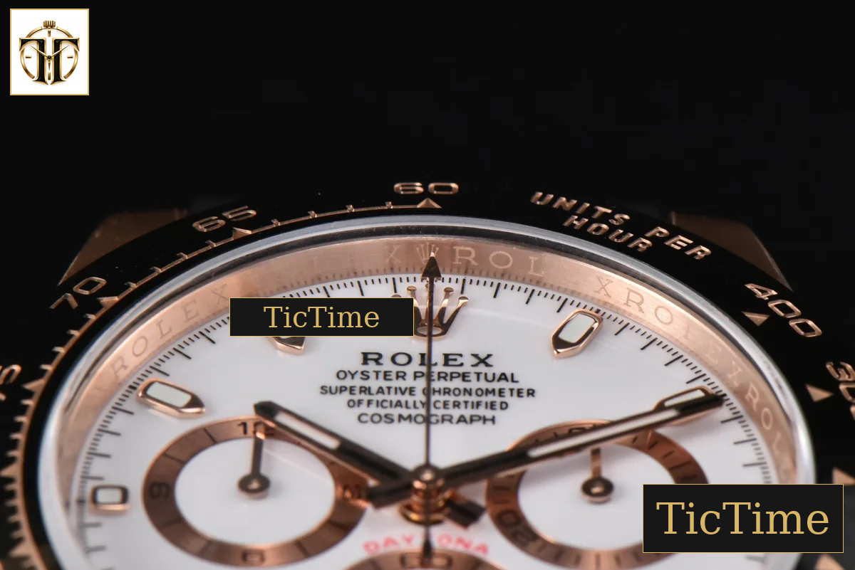 Daytona 116515 BTF RG Ceramic White/RG Dial Oysterflex Strap SA4130 — foto 13