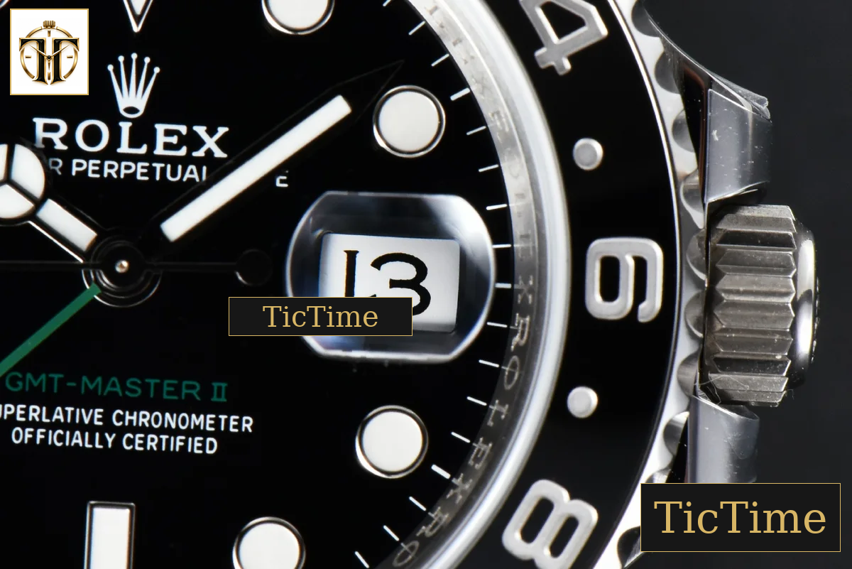 GMT-Master II LN 116710 40mm Clean Factory Black Ceramic Oyster Bracelet VR3186 — foto 9