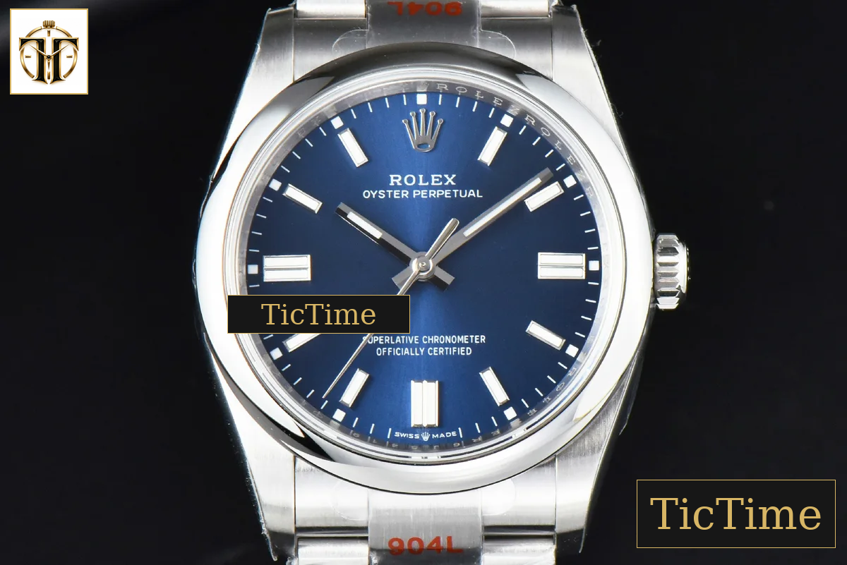Oyster Perpetual 126000 36mm EWF Blue Dial SS Bracelet A3230 — foto 2
