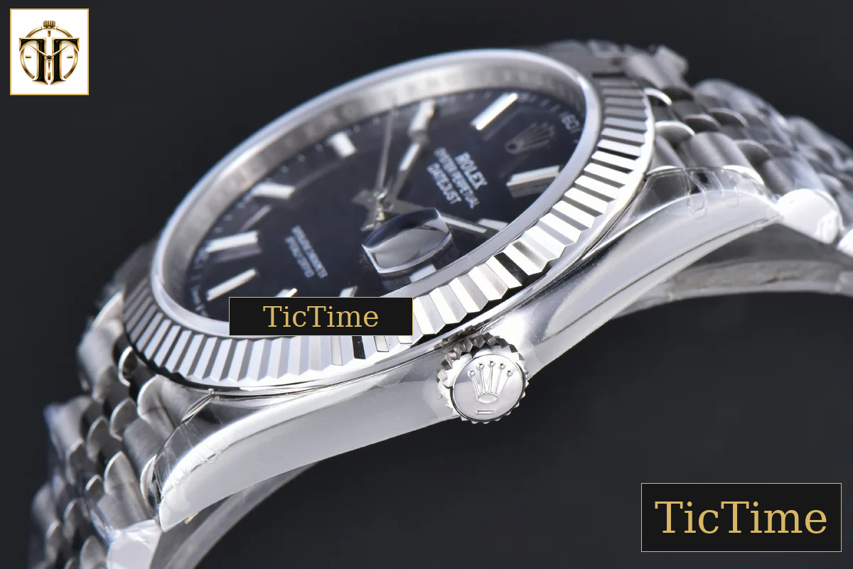 DateJust 41 904L 126334 41mm VSF Blue Motif Dial Jubilee Bracelet VS3235 — foto 13