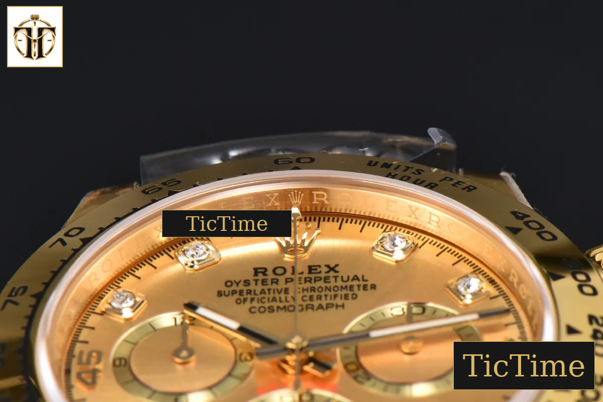 Daytona 116508 APSF YG YG Dial Diamond Marker YG Bracelet SH4130 — foto 13