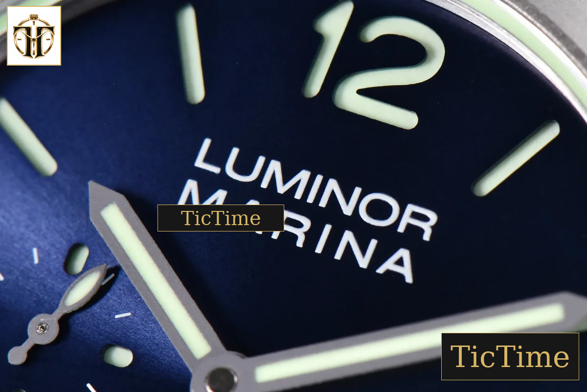 PAM1117 44mm VSF Titanium Blue Dial Blue Rubber Strap P9010 — foto 4