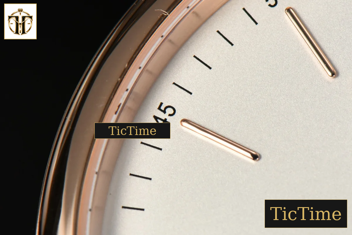 Portofino Automatic 40mm ZF RG White Dial RG Hands Brown Croc Strap A9019 — foto 6