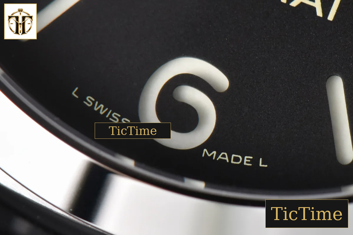 Luminor Marina GMT PAM320 44mm VSF Black Dial Rubber Strap P9001 — foto 8
