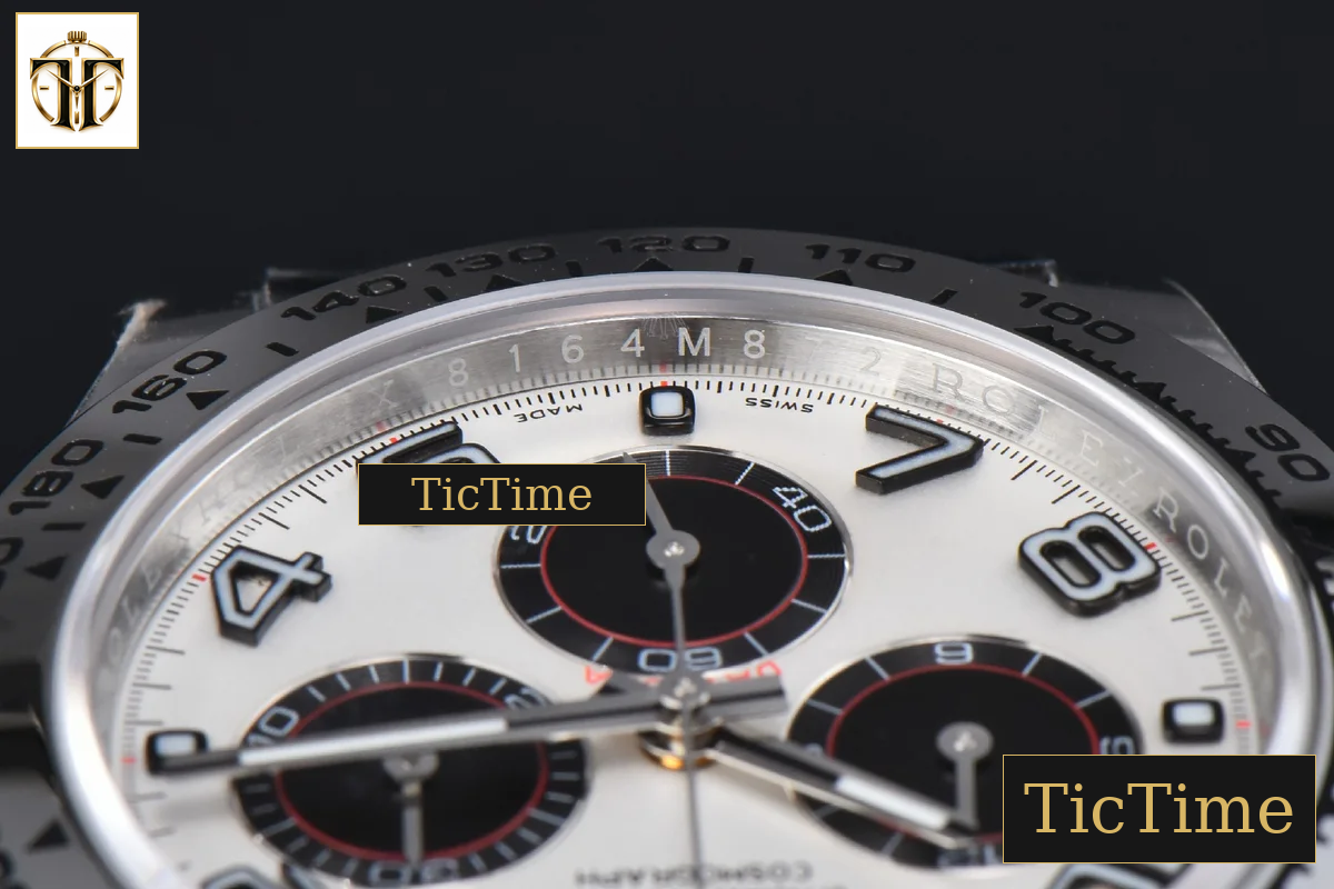 Daytona 116509 APSF SS White Dial Digital Marker SS Bracelet SH4130 — foto 14