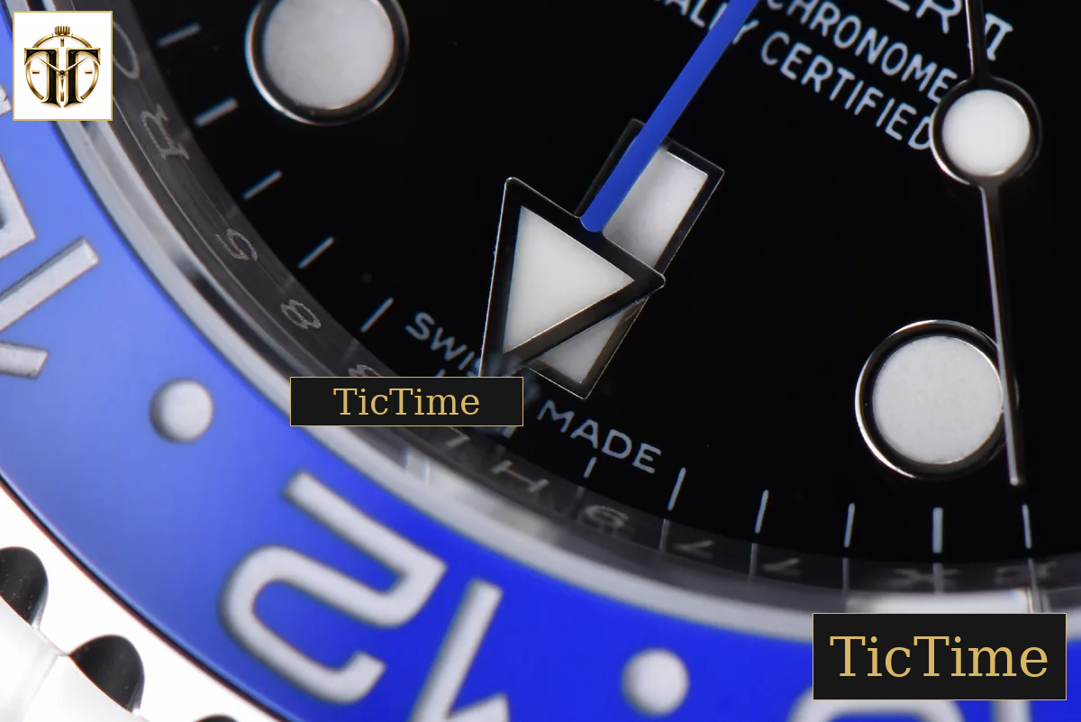 GMT Master BLNR 126710 V9F Black DIial Oyster Bracelet A3285 — foto 9