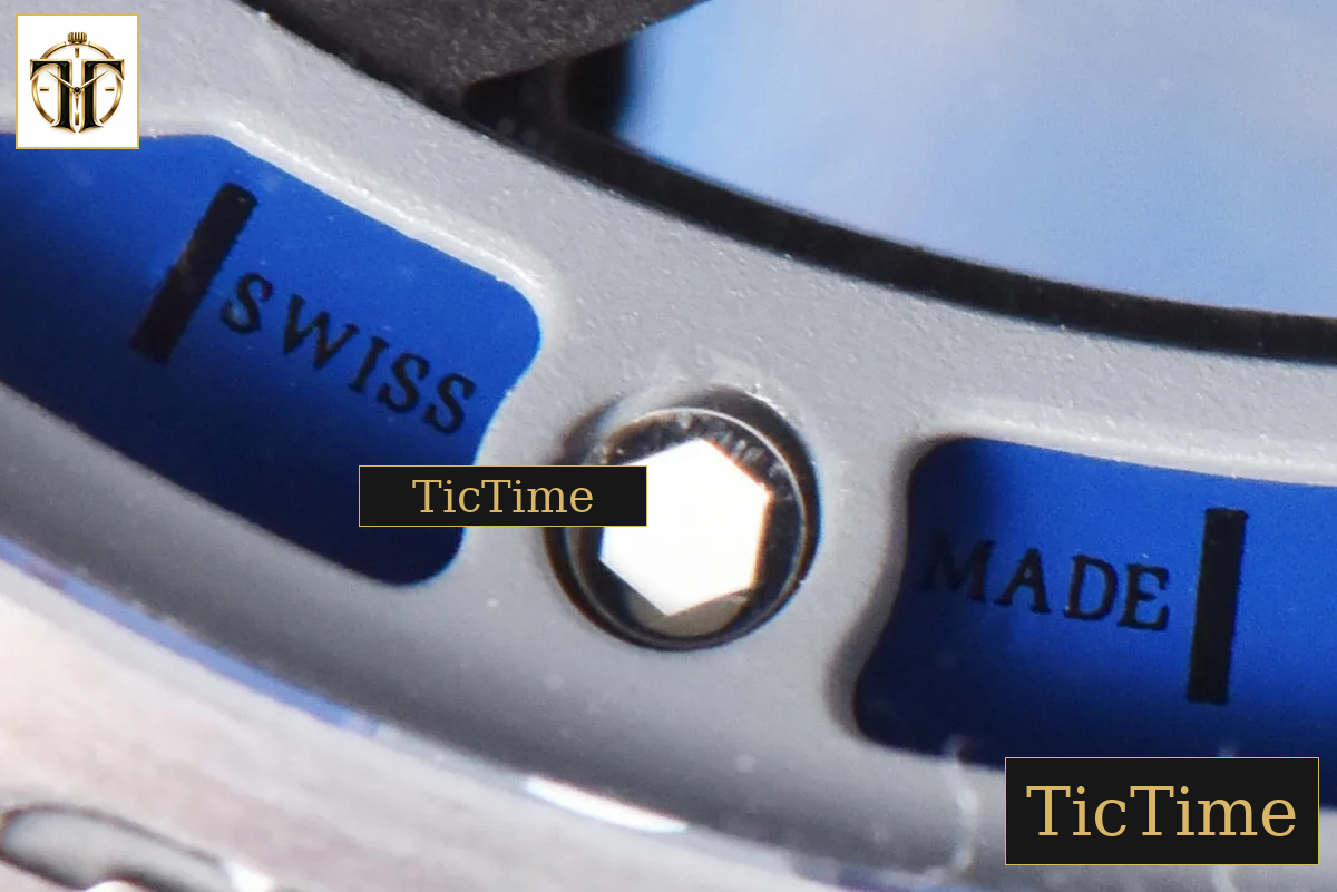 Excalibur Sports Tourbillon 46mm JBF Titanium Skeleton Dial Blue Crown Blue Rubber Strap — foto 9