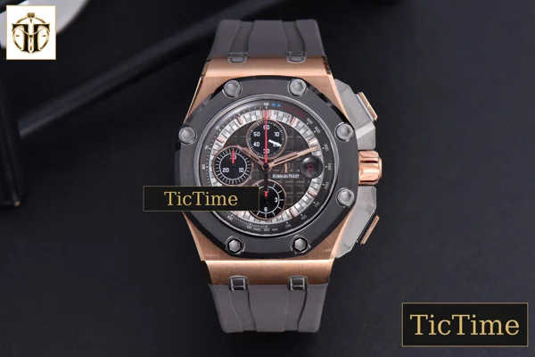 Foto frontal — Royal Oak Offshore 44mm JF RG Ceramic Gray Michael Schumacher A3126