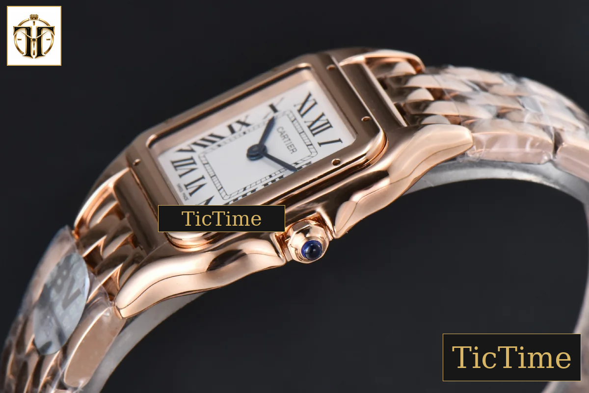 Panthère Secrete Ladies 27mm BVF RG White Dial RG Bracelet Ronda Quartz — foto 10