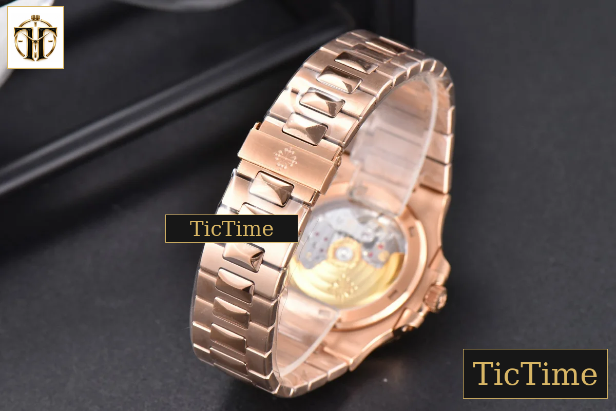 Nautilus 5711/1R PPF White Textured Dial RG Bracelet V5 324CS — foto 32