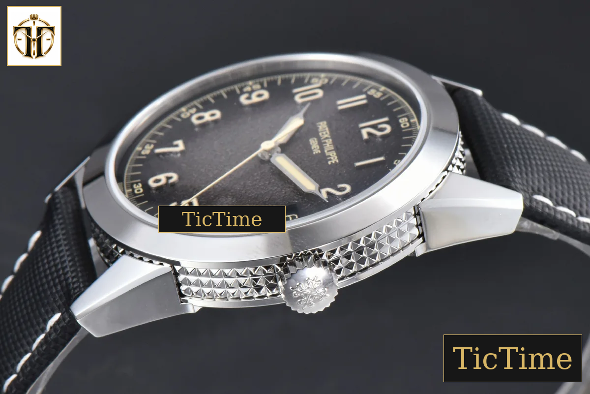Calatrava 5226G 40mm PPF Gray Dial Nylon Strap Mod MY9015 — foto 9