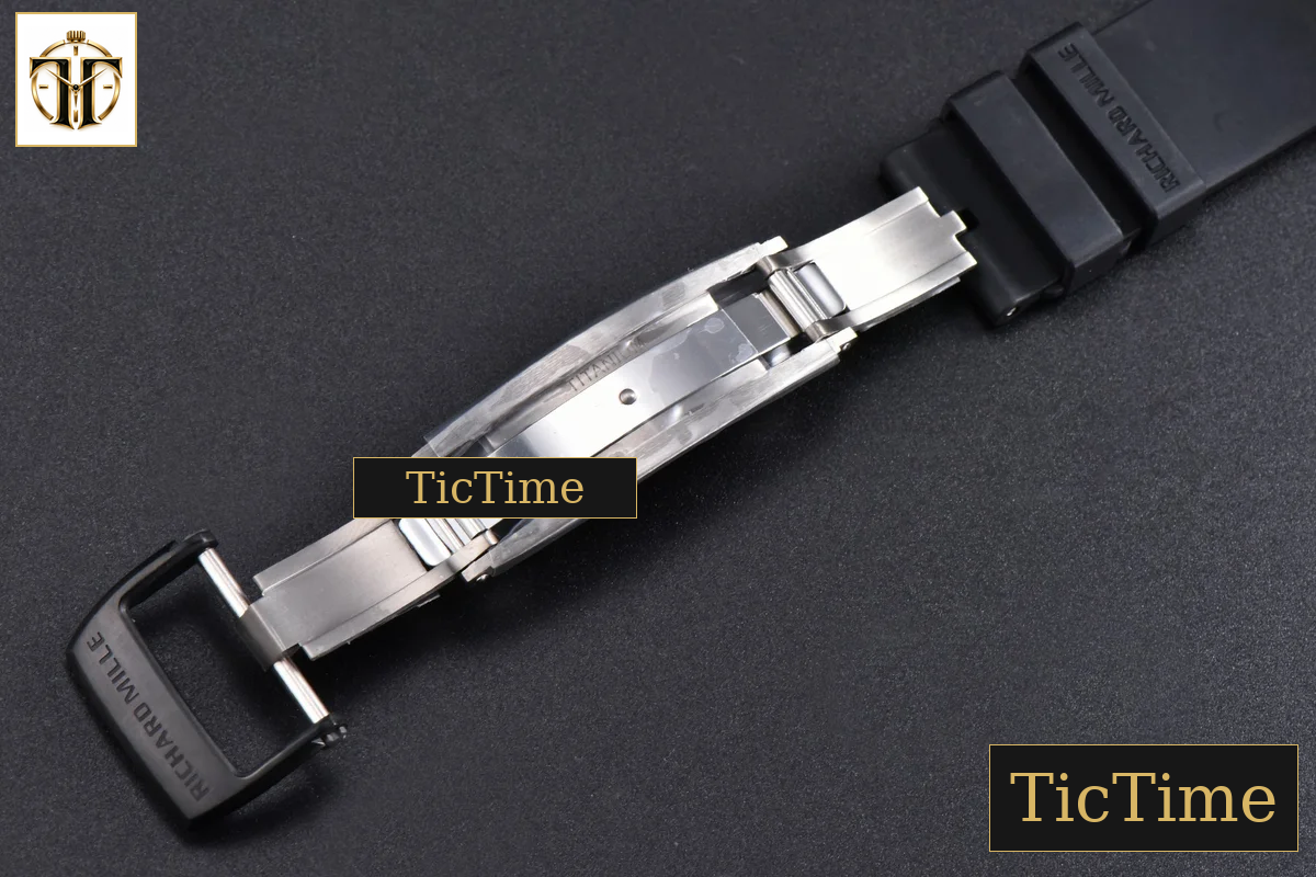 NTPT RM035-02 ZF Red Skeleton Dial Black Rubber Strap RMAL1 — foto 28