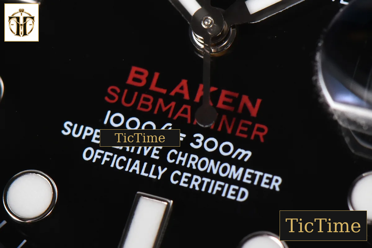 Blaken Submariner LN 116610 IPKF Black Hand PVD Bracelet A2836 — foto 19