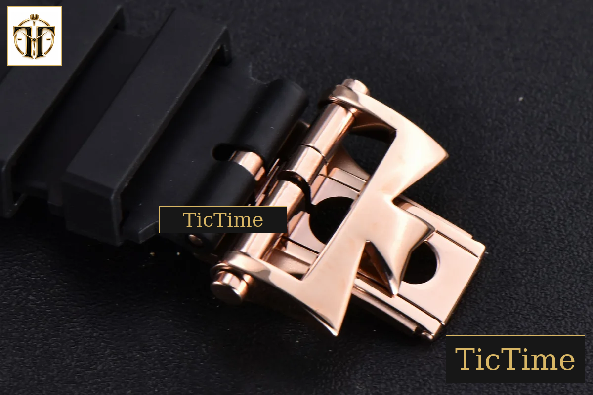 Overseas 47040 42mm MKF RG Brown Dial Rubber Strap 9015 — foto 24