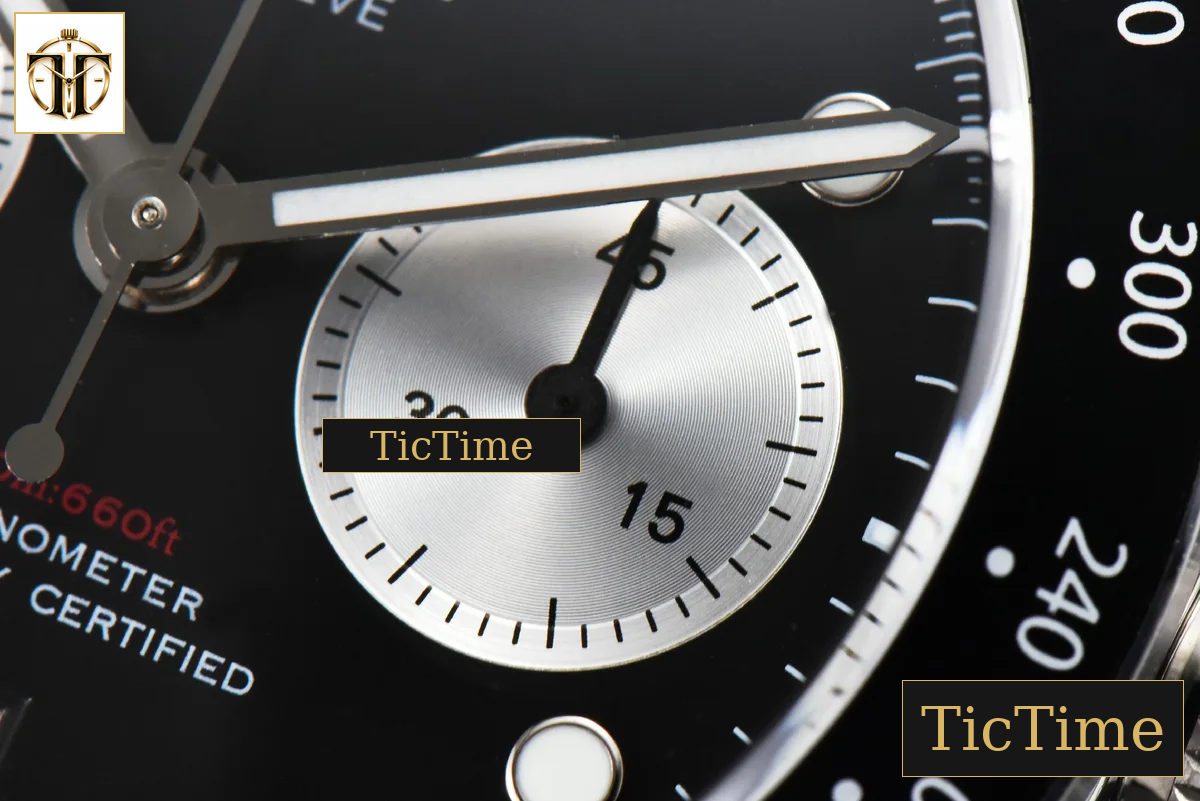 Black Bay Chrono 41mm TWSF Black Dial SS Bracelet A7750 — foto 7