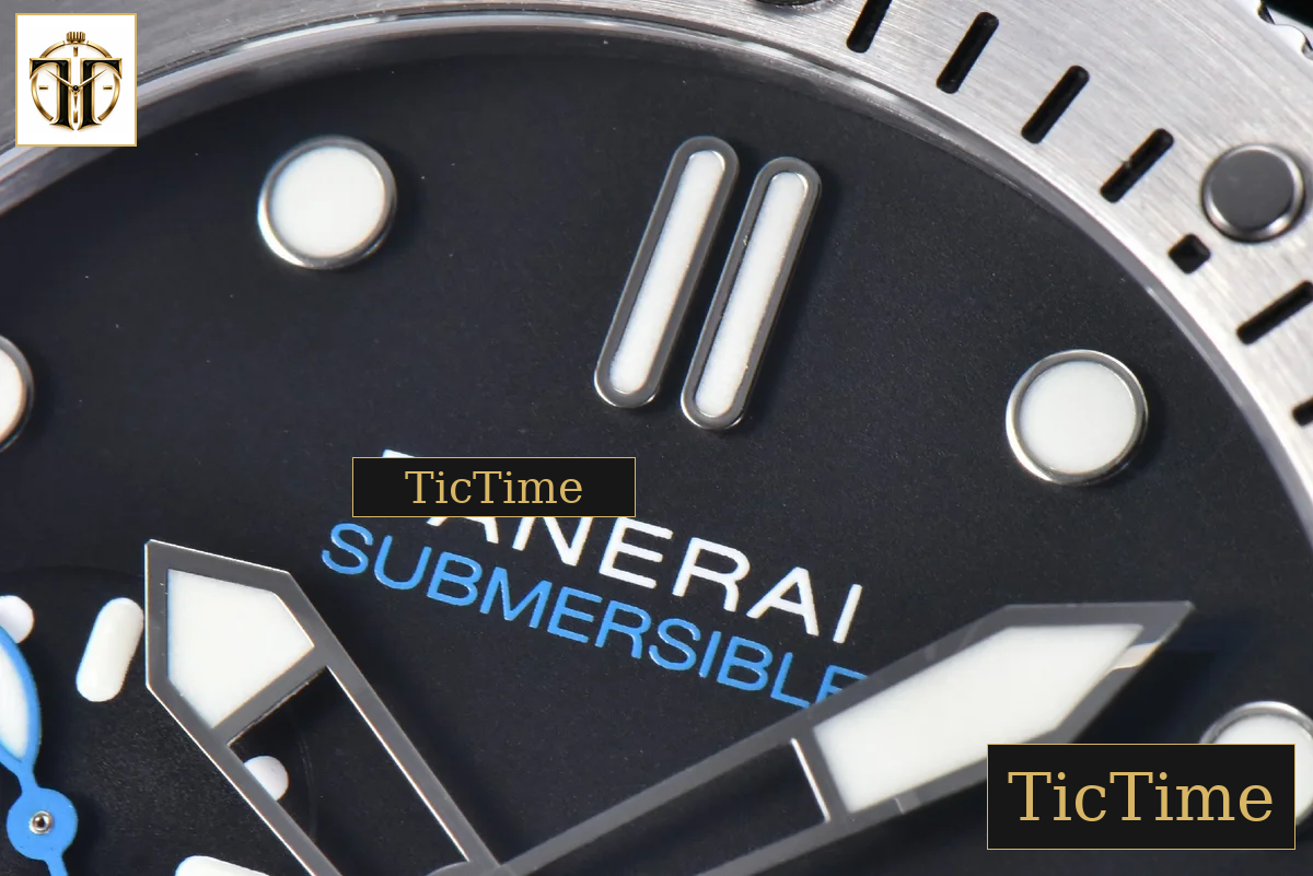 Submersible Quaranta PAM1229 44mm TTF Black Dial Rubber Strap P9010 — foto 5