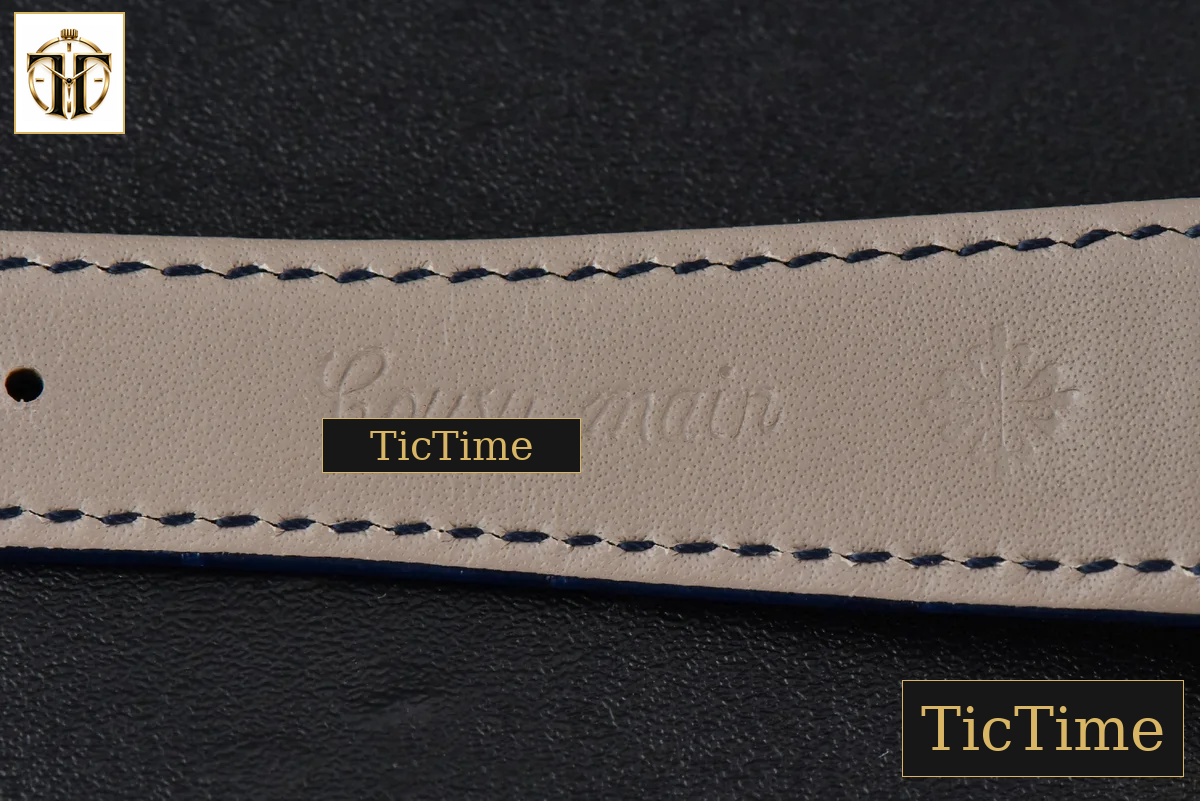 Annual Calendar Moonphase 5396 38.5mm ZF RG Blue Stick Dial Blue Leather Strap MY9015 — foto 25