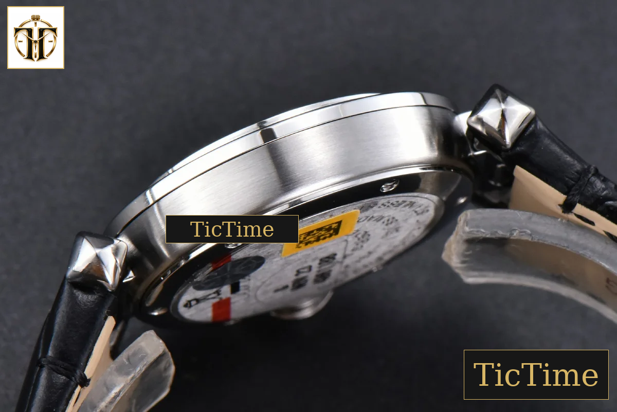 Pasha Ladies 30mm AF White Dial Black Leather Strap Jap Quartz — foto 14