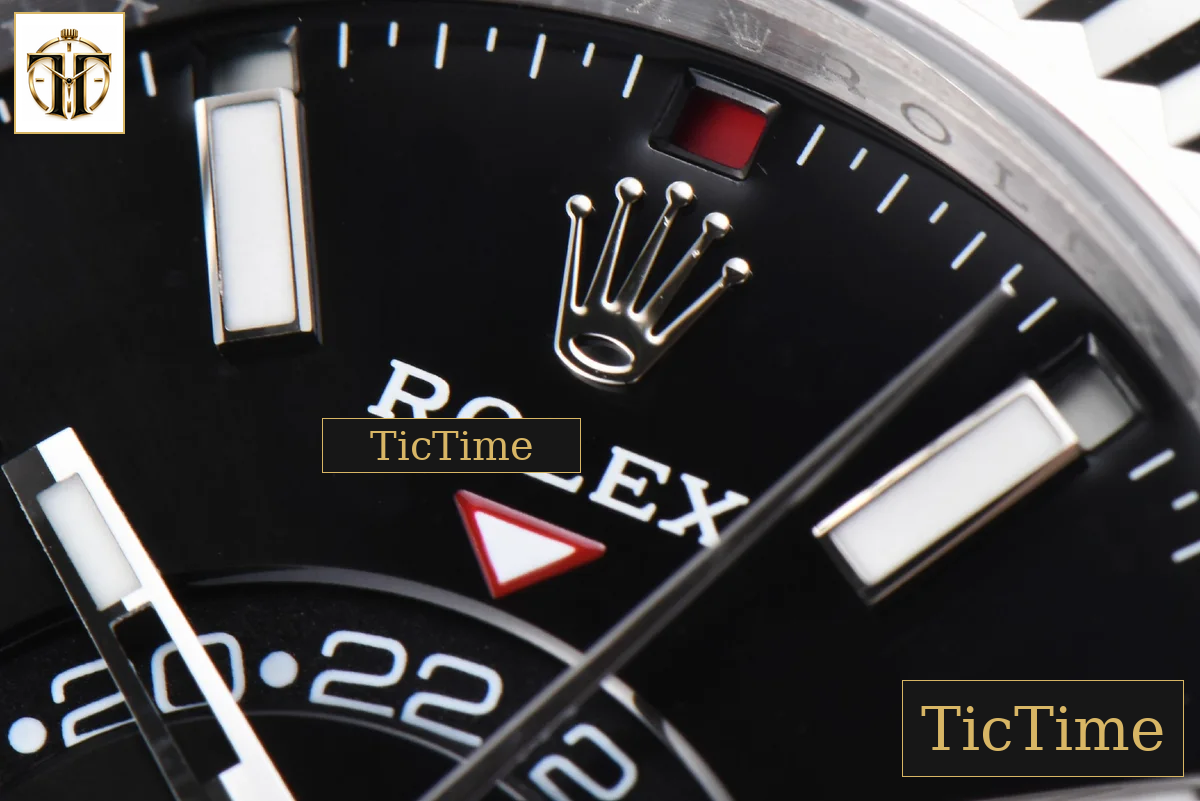Sky-Dweller 904L 326934 42mm ZF Black Dial SS Bracelet A2824 — foto 6