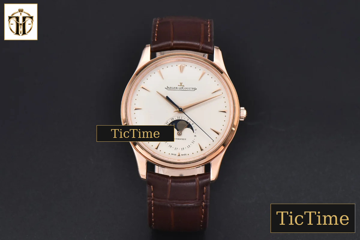 Master Ultra Thin Moonphase 1362520 39mm ZF RG White Dial Brown Leather Strap V3 A925 — foto 2