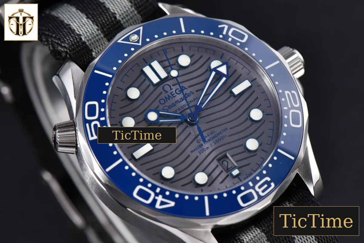 Seamaster Diver 300M 42mm VSF Gray Dial Nylon Strap A8800 — foto 10