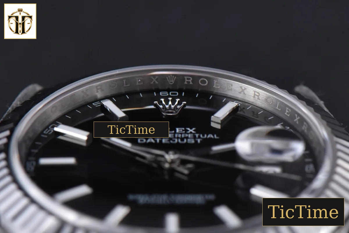 DateJust 904 126334 41mm ARF SS Black Dial Lume Markers Jubilee Bracelet VR3235 — foto 13
