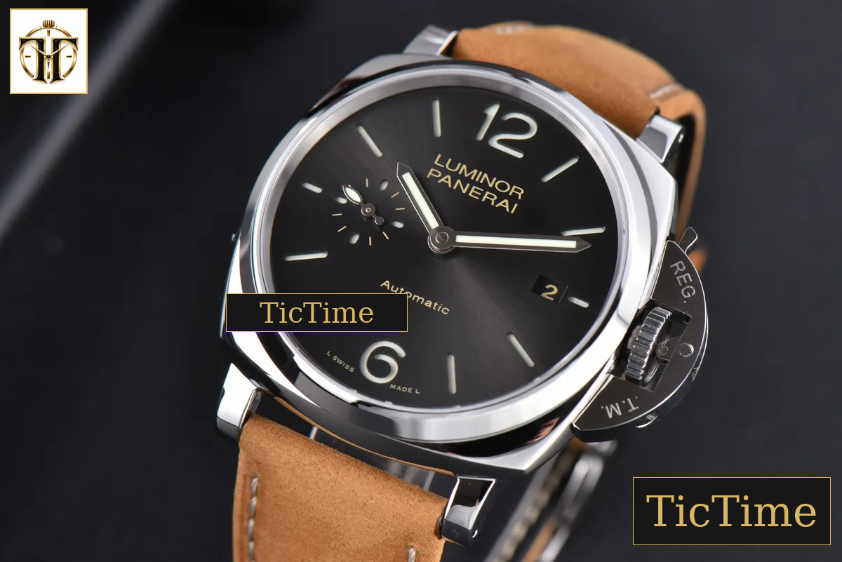 Luminor Due PAM904 42mm VSF Gray Dial Leather Strap Asia XXXIV — foto 4