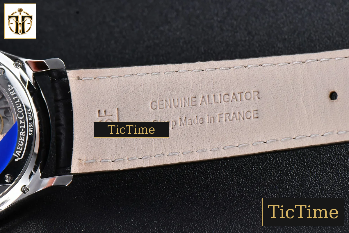 Master Ultra Thin Réserve de Marche 1378420 39mm ZF Silver Dial Black Leather Strap A938 — foto 17