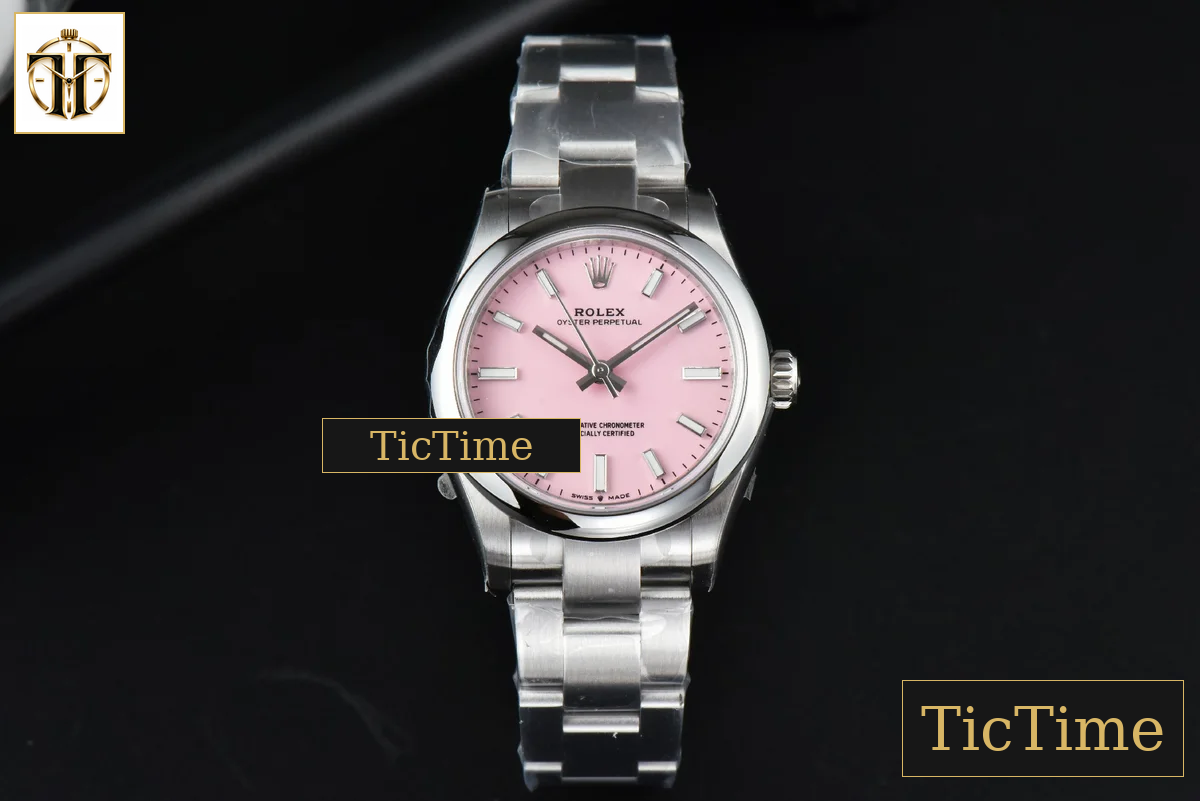 Oyster Perpetual 277200 31mm EWF Pink Dial SS Bracelet A3230 — foto 3