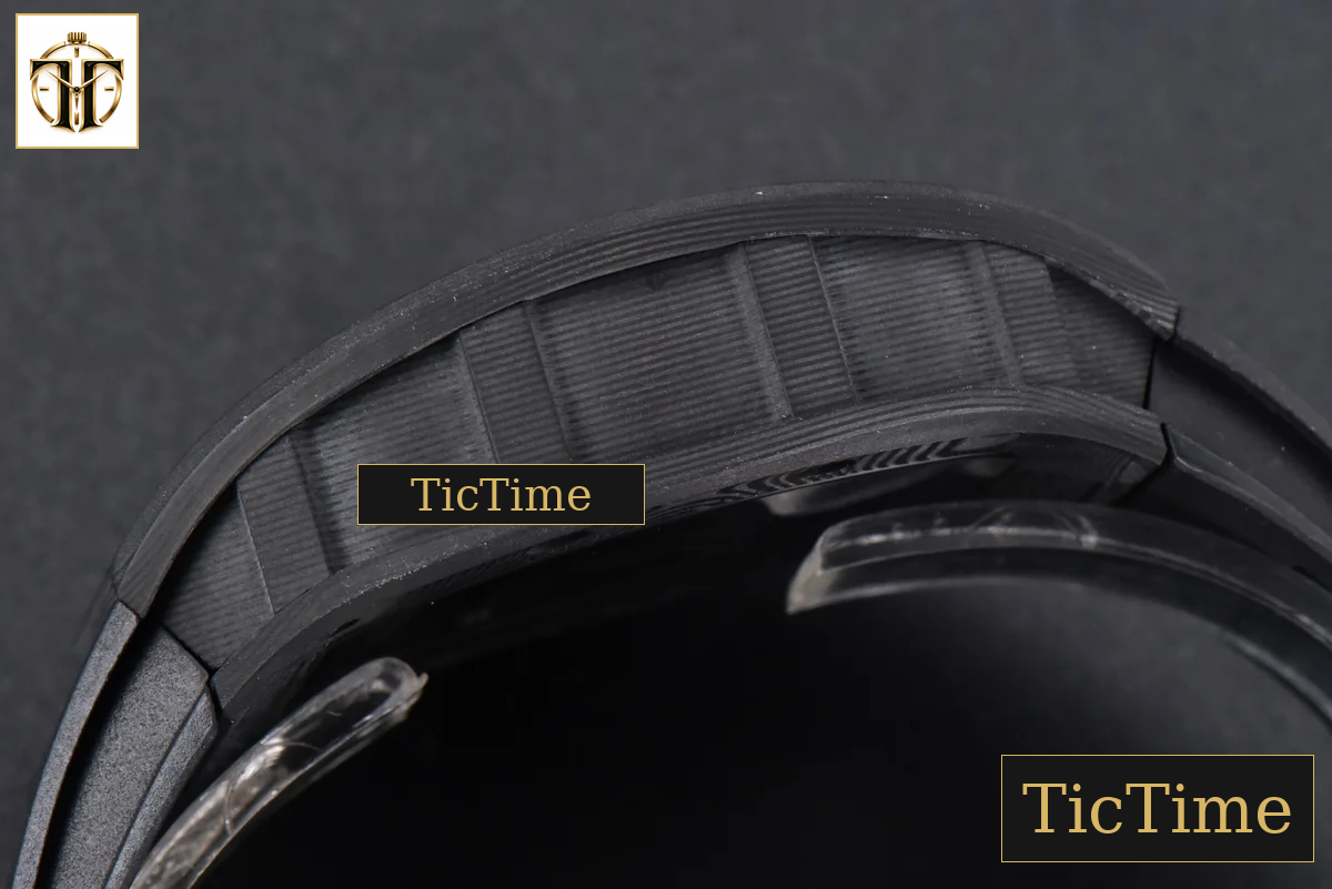 NTPT RM055 42mm RMF White Skeleton Dial Black Rubber Strap RMUL2 — foto 18