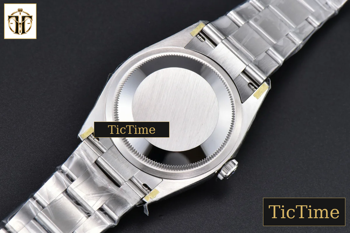 Oyster Perpetual 904L 124300 41mm VSF Black Dial SS Bracelet VS3235 — foto 18