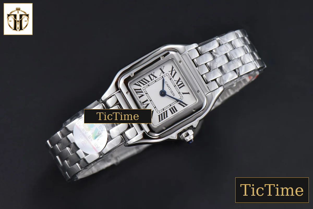 Panthère Secrete Ladies 22mm BVF SS White Dial SS Bracelet Ronda Quartz — foto 4