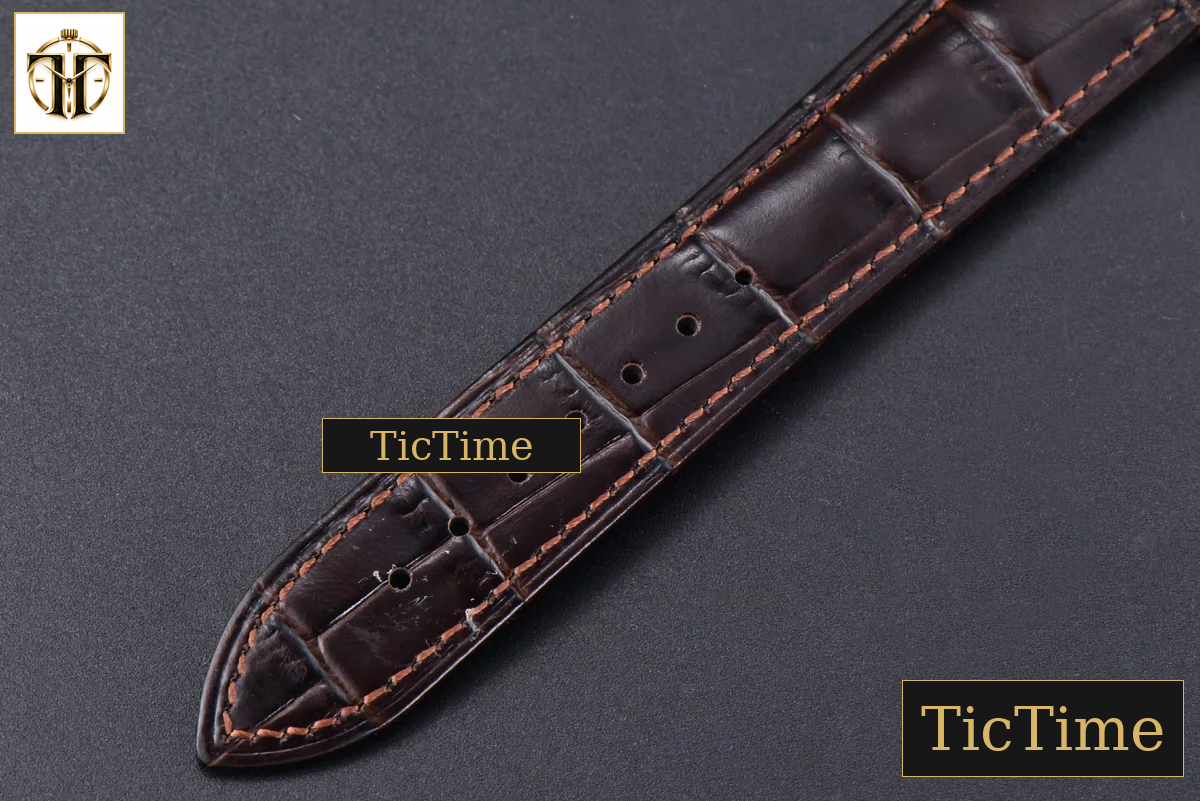 Traditionnelle 4010T 41mm MXF RG White Dial Brown Leather Strap A2460QCL — foto 28