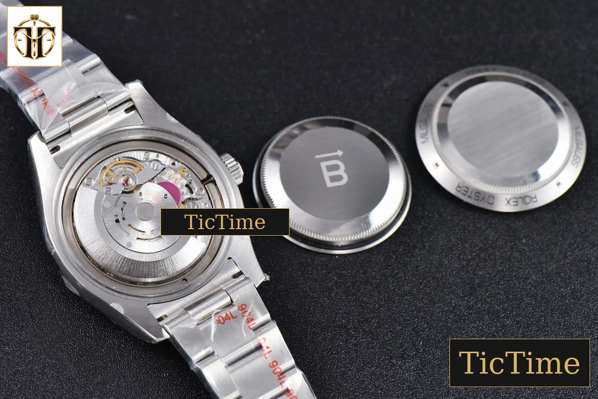 Milgauss 904L 116400 40mm GMF Black Dial SS Bracelet SH3131 — foto 19