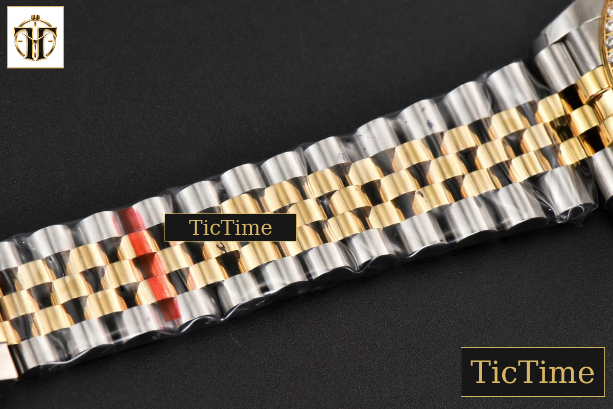 DateJust 36mm BPF YG/SS Diamond YG Plam Dial Diamond Marker Jubilee Bracelet 3235 — foto 29