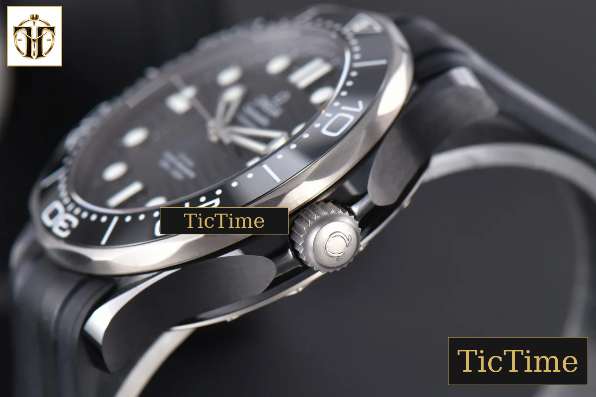 Seamaster Diver 43.5mm VSF Ceramic 300M Black Dial Rubber Strap A8806 — foto 10