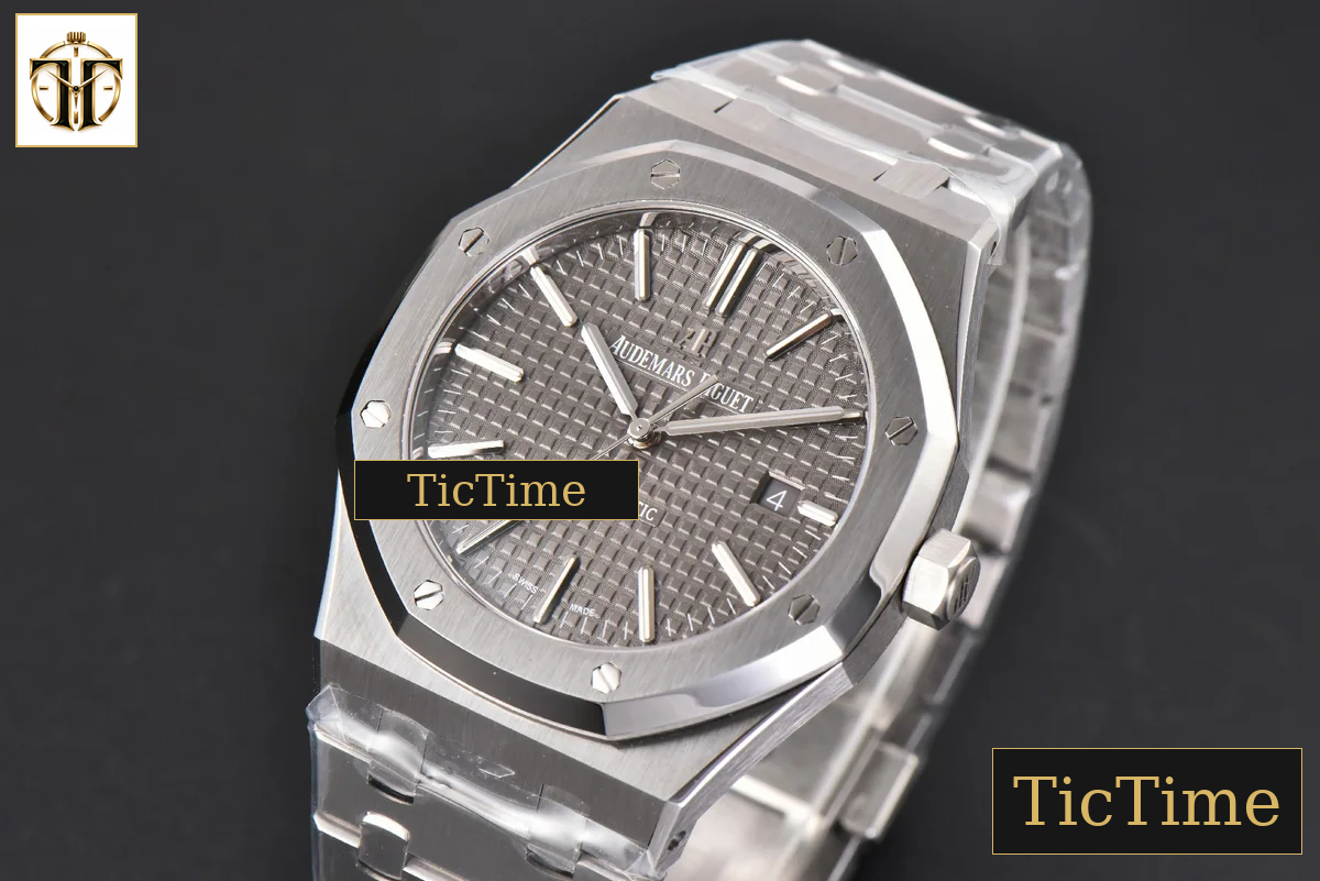 Royal Oak 15400 ZF Gray Textured Dial SS Bracelet A3120 — foto 4