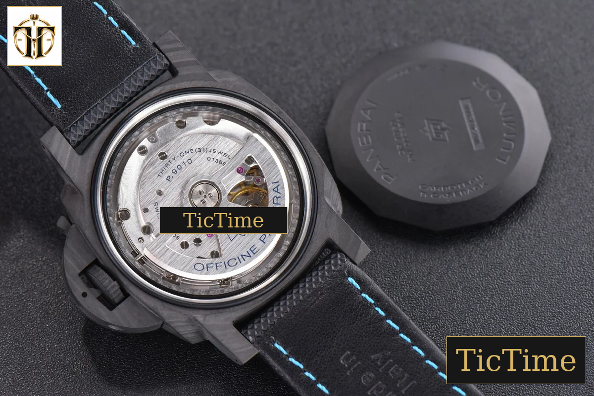 Carbotech PAM1661 44mm VSF Black Dial Black Kevlar Composite Strap P.9010 — foto 13