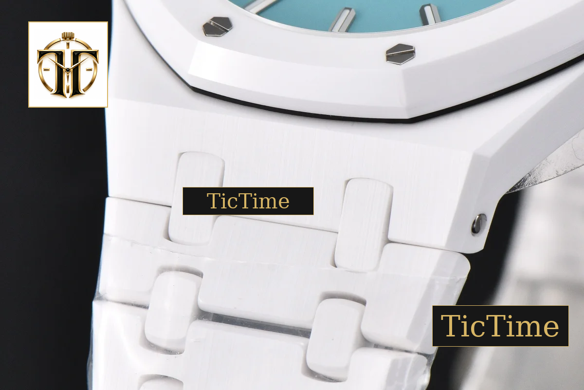Royal Oak Chrono 26240 41mm APSF White Ceramic Tiffany Dial Bracelet SA4401 — foto 10