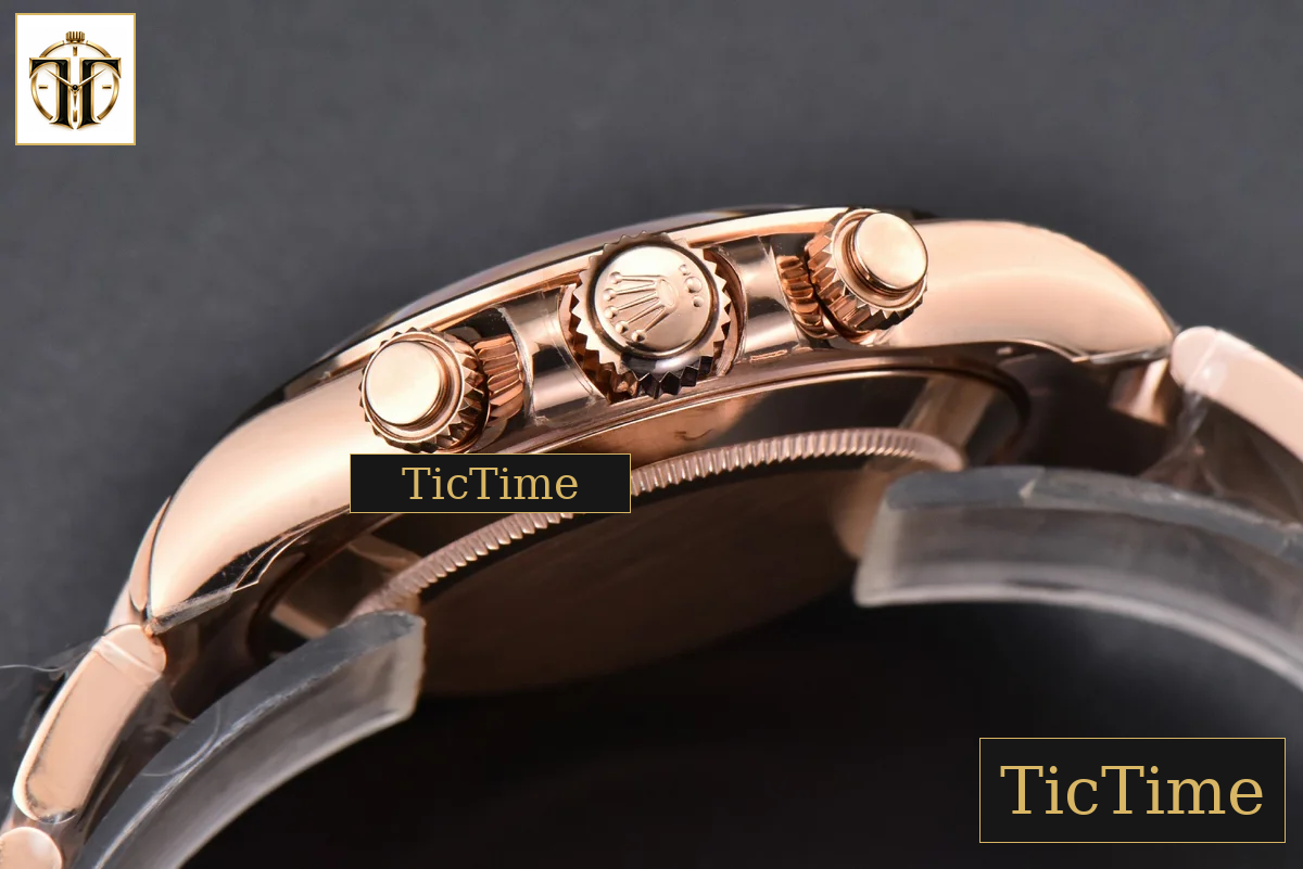 Daytona 116505 40mm BTF RG Dial Black Subdial RG Bracelet SA4130 — foto 17