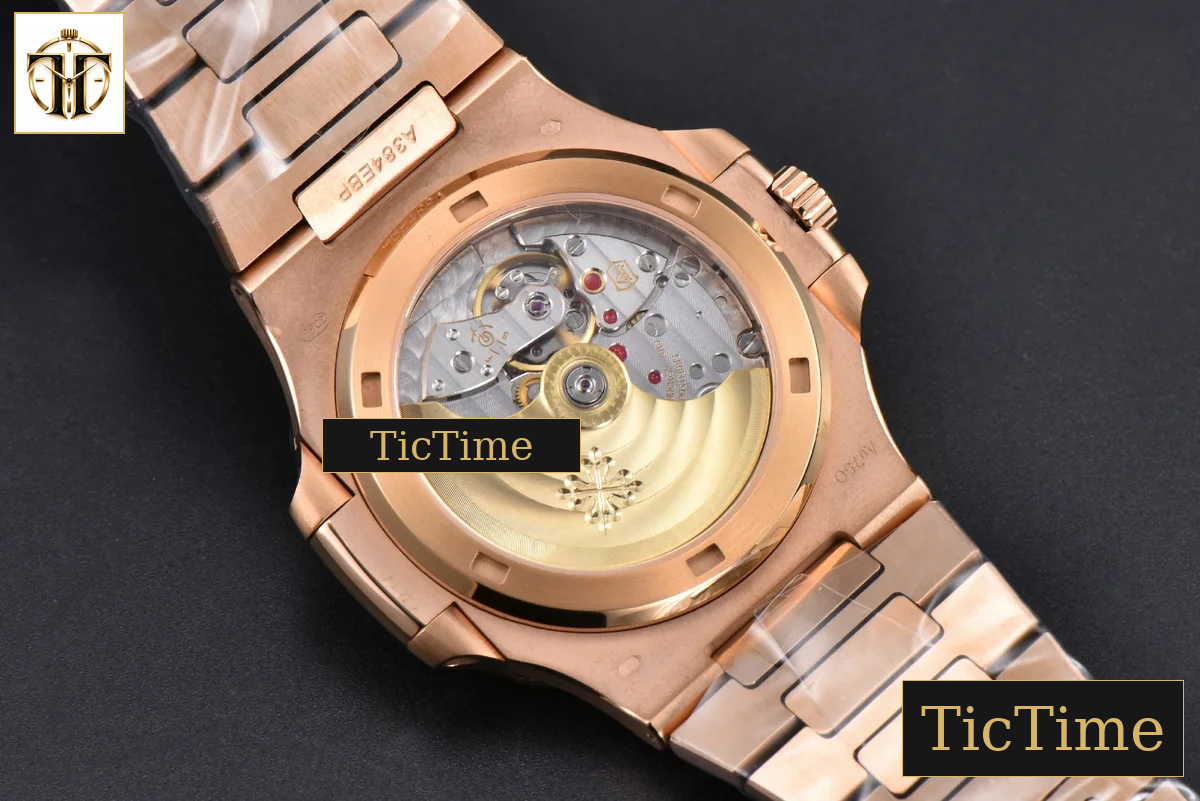 Nautilus 5711/1R PPF RG Gray Textured Dial RG Bracelet 324CS V4 — foto 17