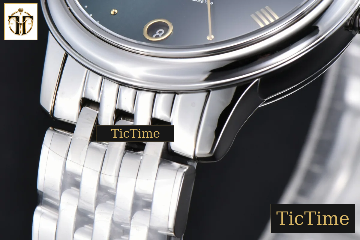 De Ville Prestige Ladies 34mm VSF Green Dial Bracelet A8800 — foto 9