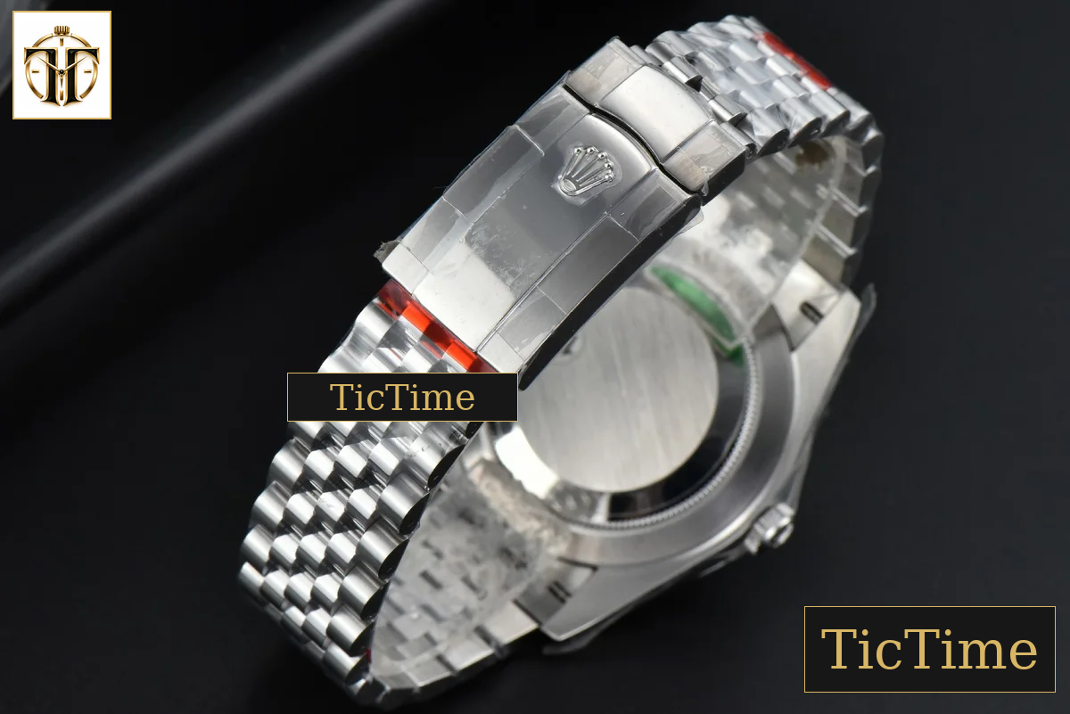DateJust Smooth Bezel 126300 41mm VSF Gray Dial Jubilee Bracelet VS3235 — foto 31