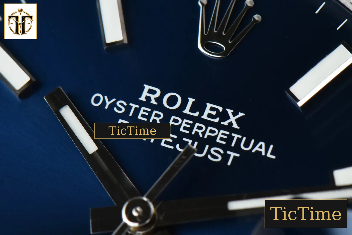 DateJust Smooth Bezel 126300 41mm VSF Blue Dial Jubilee Bracelet VS3235 — foto 5