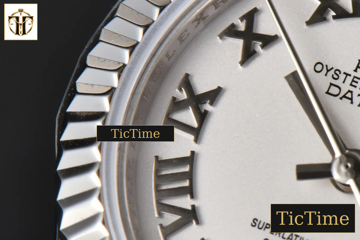 DateJust Ladies 28mm WF White Dial Roma Marker Jubilee Bracelet A2236 — foto 7