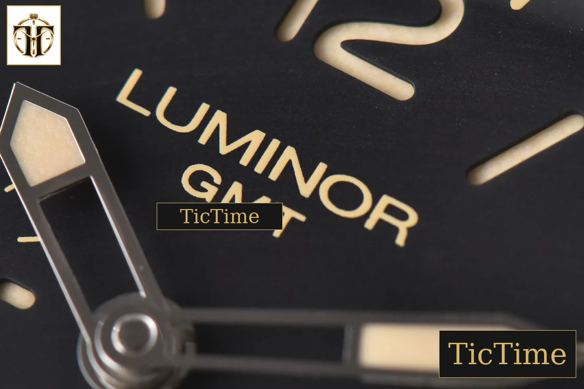 “Q” Luminor GMT PAM531 44mm VSF Black Dial Leather Strap P9003 — foto 5